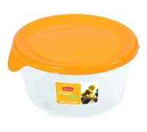 Pārtikas trauks apļveida 0,5L Fresh&Go dzeltena