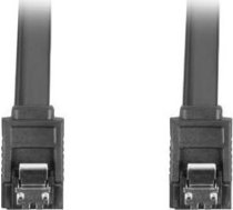 Lanberg SATA kabeļa - SATA, 0,7 m, Melns (CA-SASA-14CU-0070-BK)