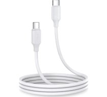 Joyroom USB-C uz USB-C kabelis - 1m Balts (JYR545)