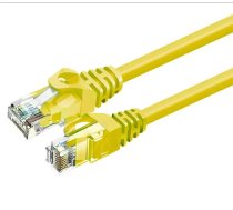 ZOY Ethernet tīkla kabeļa Cat. 6 UTP CCA dzeltenais 0,25 m ZCR025Y