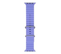 iWear S1 Grooved Soft Silicone 20mm strap for Apple Watch 49mm / 45mm / 44mm / 42mm Lilac