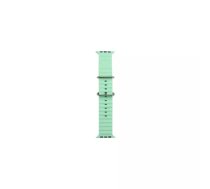 iWear S1 Grooved Soft Silicone 20mm strap for Apple Watch 49mm / 45mm / 44mm / 42mm Light Green
