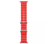iWear S1 Grooved Soft Silicone 20mm strap for Apple Watch 49mm / 45mm / 44mm / 42mm Red