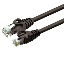 ZOY Ethernet tīkla kabeļs Cat. 6 UTP CCA Melns 0,25 m