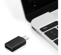 Gembird A-USB2-CMAF-01 kabelis dzimuma pārveidotājs USB Type-C uz USB Type-A, melns