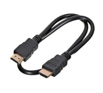 Gembird CC-HDMI4-0.5M HDMI kabelis HDMI Type A (Standarta) Melns