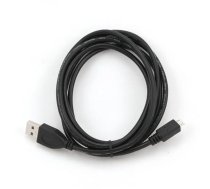 Gembird CCP-MUSB2-AMBM-1M USB kabelis USB 2.0 Micro-USB B USB A Melns