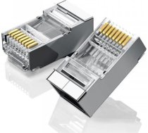 Ugreen Metāla RJ45 Ethernet savienotājs, 8P/8C, Cat.6, UTP (10 gab.)