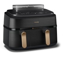 Bez tauku cepeškrāsns PHILIPS NA 555/00 Melns - AGDM-FRY-PHI-091 - 8720389049286