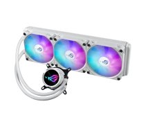 ASUS ROG Strix LC III 360 ARGB White Edition Procesora šķidrās dzesēšanas komplekts, 12 cm