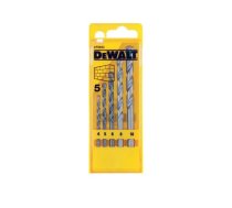 DeWalt Betona urbja komplekts - Cauruļveida, 4mm, 5mm, 6mm, 8mm, 10mm (DT6952-QZ)