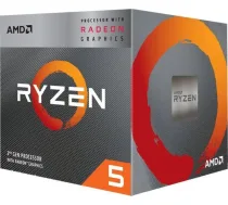 AMD Ryzen 5 3400G Procesors, 3,7 GHz, 4 MB kešatmiņa, kastē (YD3400C5FHSBX) - YD3400C5FHSBX - 730143318020