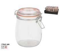 Hermētiska burka 750 ml, 14,3 x 11,5 x 14 cm, KITCHEN&GO