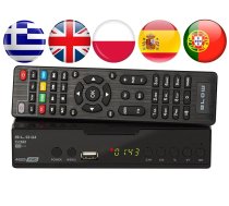 DVB-T2 dekoders BLOW 4625FHD H.265 H.265 V2 uztvērējs