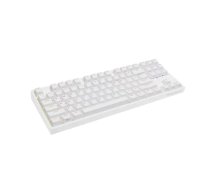 Genesis Thor 404 TKL Balta RGB Mehāniskā tastatūra ar Kailh Box Brown V2 slēdžiem