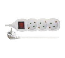 Pagarinātājs SCHUKO ar slēdzi – 3 ligzdas, 3m, 1,5mm²