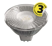 LED spuldze GU5.3 (MR16) 12 V 4,5 W 400 lm, silti balta, EMOS