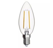 LED spuldze E14 230V 1.8W 250lm, kvēldiegs, silti balta, 2700K, EMOS