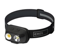 COB LED uzlādējams galvas lukturis P3542, 500 lm, 130 m, litija polim 1200 mAh
