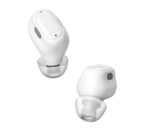 True Wireless Bluetooth 5.3 austiņas WM01 ar uzlādes futrāli, baltas krāsas