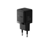 Sienas ātrais lādētājs Palm 30W USB-C QC3.0 PD3.0 ar USB-C kabeli 1 m, melns
