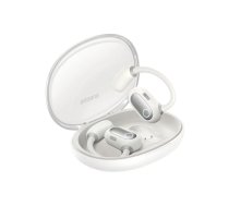 Bezvadu Bluetooth 5.3 austiņas Eli Sport 1 ar uzlādes futrāli, baltā krāsā