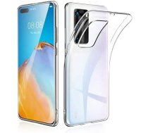 Fusion Ultra aizmugurējais korpuss 0,3 mm aizsargājošs silikona korpuss Huawei P40 Pro caurspīdīgs