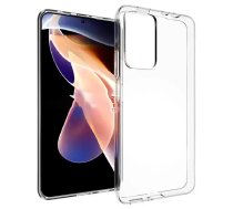 Fusion Ultra Back Case 2 mm aizsargsilikona vāciņš Xiaomi Redmi Note 11T Pro | Poco X4 GT caurspīdīgs