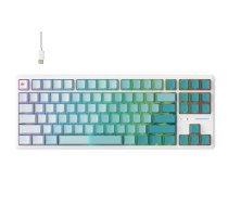 Havit KB901L - spēļu tastatūra (balta un zaļa)