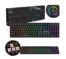Savio STYX Outemu Blue, Hot Swap, RGB spēļu tastatūra