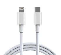 Goodbuy datu pārraides un uzlādes kabelis | Lightning uz USB-C | 18W | 2m | balts