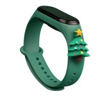 Fusion Xmas Ziemassvētku eglīte Xiaomi Mi Band 3 | 4 zaļa