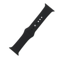 Fusion Silikona siksniņa S | M Apple Watch 38 | 40 | 41mm melna
