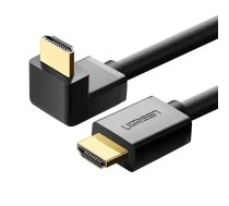 Ugreen Leņķa HDMI Kabelis (90°) 4K 2m Melns (HD103)