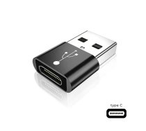 Fusion ADP Universālais OTG adapteris USB 3.0 uz USB-C 3.1, melns