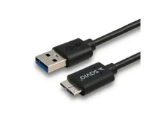 Savio USB 3.0 - USB Micro 3.0B Kabelis