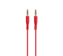 Borofone BL1 Premium AUX Kabelis 3,5 mm -> 3,5 mm 1m sarkans