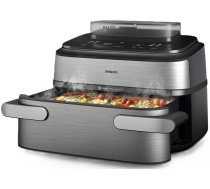 Karstā gaisa friteris Philips 5000 Series NA565/02 9.5L 2750W ar tvaika funkciju - NA565/02 - 8720389077661