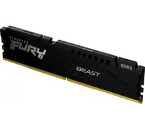 Kingston Fury Beast atmiņa, DDR5, 16 GB, 6000MHz, CL30 (KF560C30BBE-16)