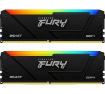 Kingston Fury Beast RGB 16GB (2x8GB) DDR4 3200MHz CL16 Atmiņas komplekts - RD-DDR4-KNG-132 - 740617337532