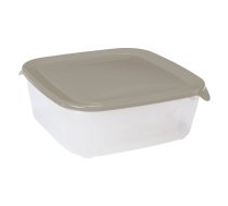 Ēdienu uzglabāšanas trauku komplekts 4 gab. taisnstūra 0,8+1,7+2,9+0,5L Fresh&Go bešā