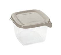 Kvadrāta pārtikas trauks 0,45L Fresh&Go beļģu krāsā