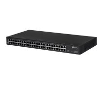 TP-Link TL-SG1048 Nevadīta Gigabit Ethernet (10/100/1000) 1U Melns - KILTPLSWI0005 - 6935364021559