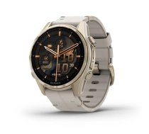 Garmin Fenix 8 3.3 cm (1.3") AMOLED 43 mm Digital 416 x 416 pixels Touchscreen Gold Wi-Fi GPS (satellite)