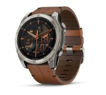 Garmin Fenix 8 3.56 cm (1.4") AMOLED 51 mm Digital 454 x 454 pixels Touchscreen Titanium Wi-Fi GPS (satellite)