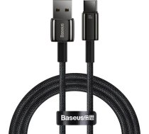 Baseus USB-A uz USB-C kabelis 1 m, Melns (CAWJ000001)
