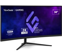 ViewSonic VX3418C-2K - 34" VA monitors | UWQHD izšķirtspēja | 1 ms reakcijas laiks | 180Hz atsvaidzes intensitāte - MON-LCD-VIE-0136 - 0766907033632