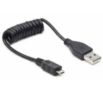 Gembird datu pārraides un uzlādes kabelis | USB-A uz Micro USB | 0,6 m | melns