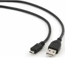 Gembird datu pārraides un uzlādes kabelis | USB-A uz Micro USB | 0,5 m | melns
