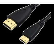 Brackton HDMI vīrietis uz Mini HDMI vīrietis kabelis 1,5 m, melns
